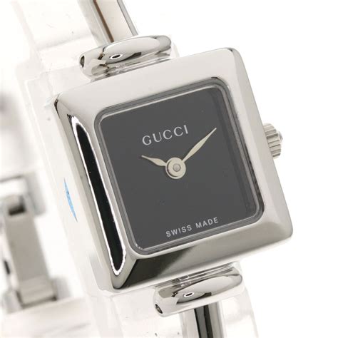 square gucci watch vintage|vintage Gucci watch square face.